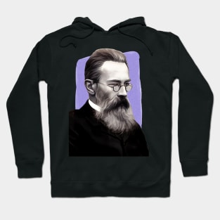 Russian Composer Nikolai Rimsky Korsakov illustration Hoodie